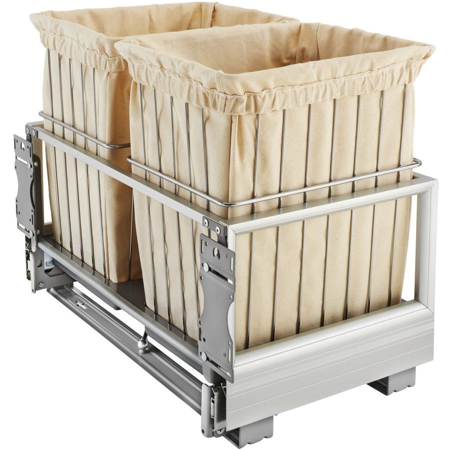 Rev A Shelf Ch Rm Inch Soft Close Wire Bin Hamper