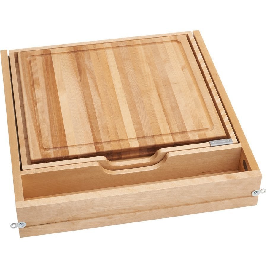 Rev A Shelf 24 Inch Soft Close Knife And Cutting Board Drawer Kit