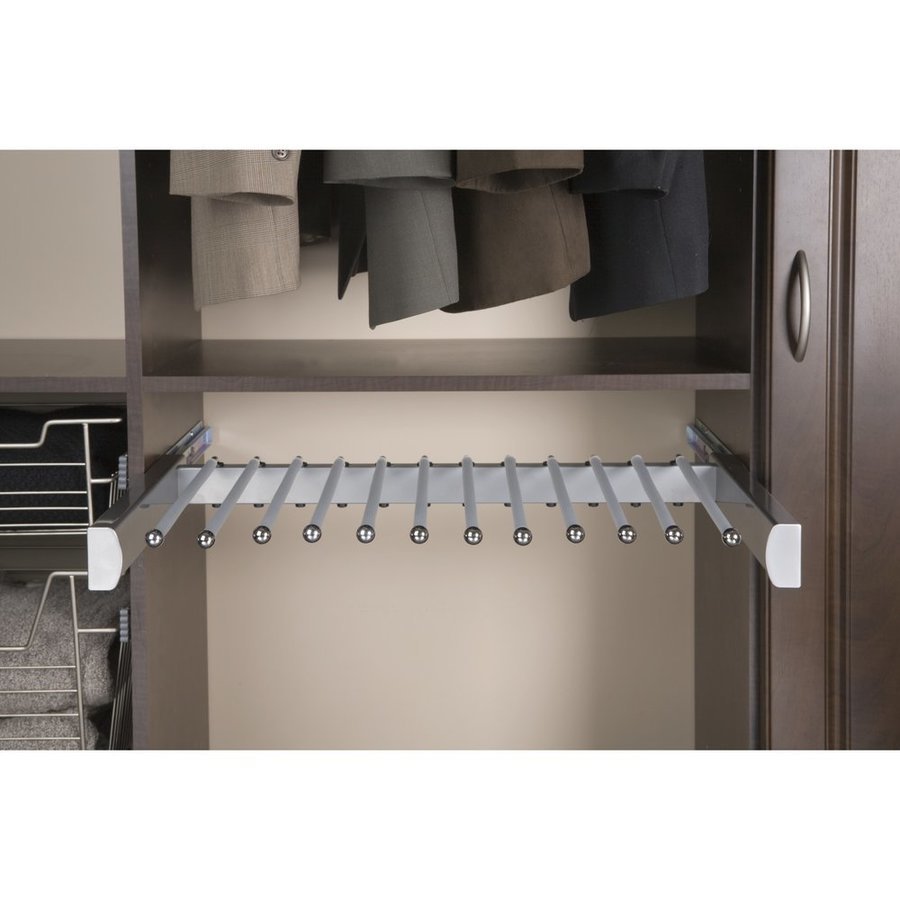 Rev A Shelf PSCSL 1814SC SN 1 18 Inch Width Pull Out Pants Rack W Soft