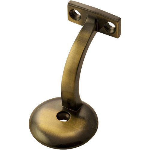 Hickory Hardware Hh Ab One Piece Handrail Bracket Antique Brass