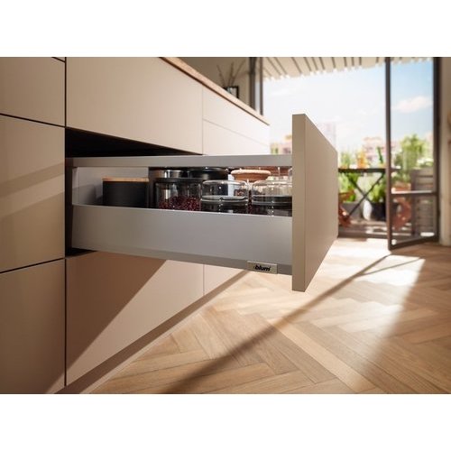 Blum Zr Rs E Inch Length Merivobox Longside Gallery Rail Left