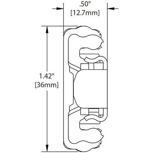 Knape And Vogt 4450B 20 20 Inch Length Soft Close Full Extension Side