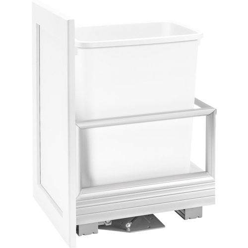 Rev A Shelf Dm Quart Bottom Mount Single Trash Pull