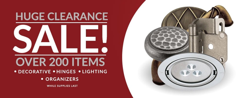 Clearance Sale Items
