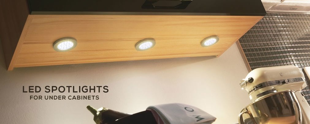 LED Spotlights for Under Cabinets