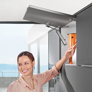 AVENTOS HK-XS & Tip On Stay Lift System By Blum AVENTOS HK-XS & Tip On Stay Lift System By Blum