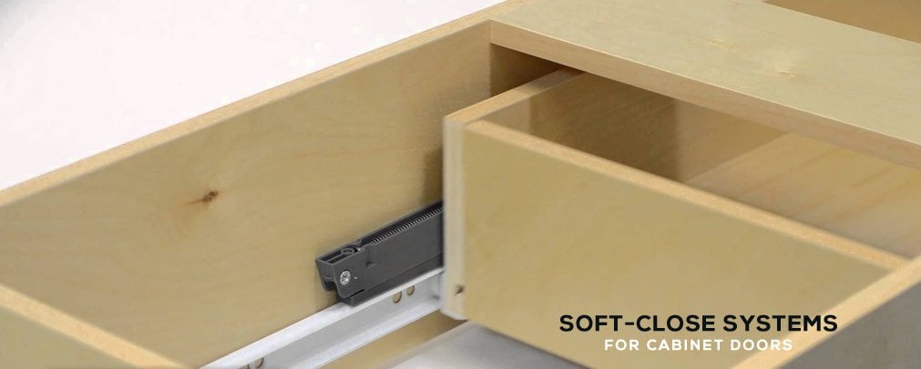 Soft Close Drawer Slides Add-on | CabinetParts.com