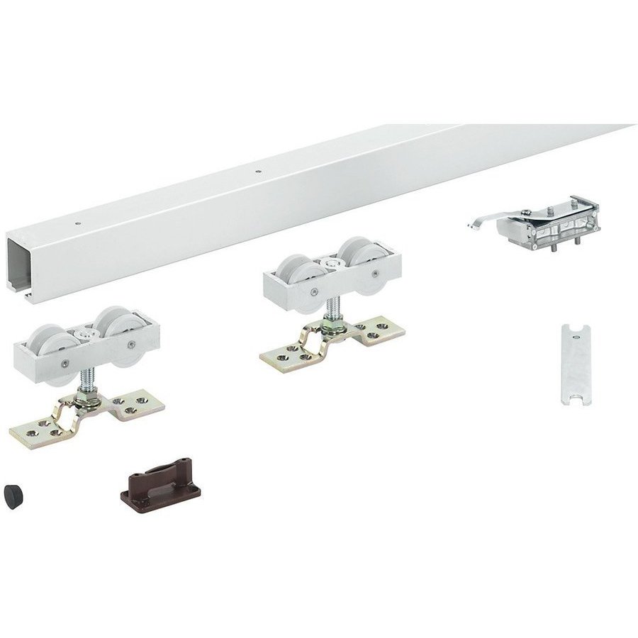Hafele 941.20.008, Junior 120/A Sliding Door Hardware System for 1Leaf