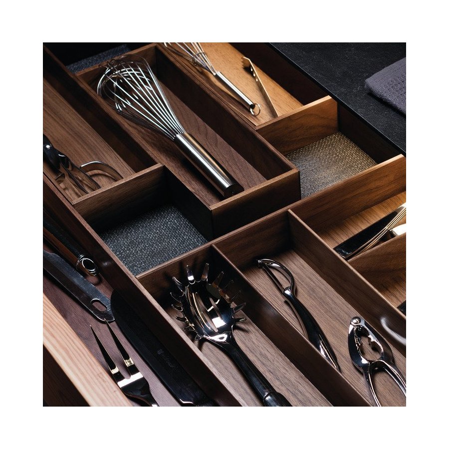 Hafele 547.92.526, 235/8 Inch Width Fiber NonSlip Mat, Umbra Gray