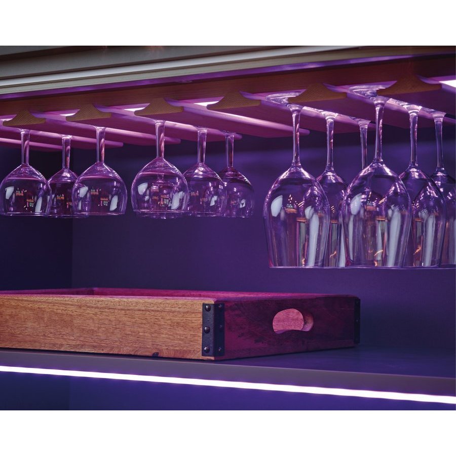 Hafele 541.98.187, 30 Inch Width Wooden Stemware Rack Accessory