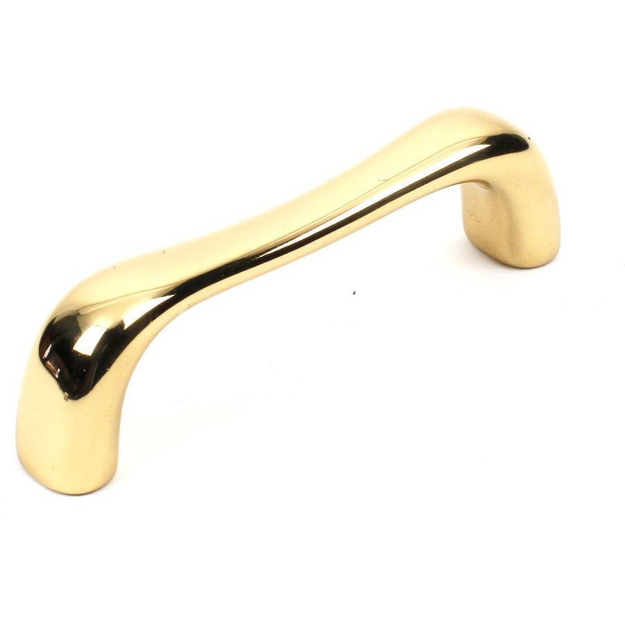 Century Hardware 130333, Elite 3 Inch Center to Center Polished Brass