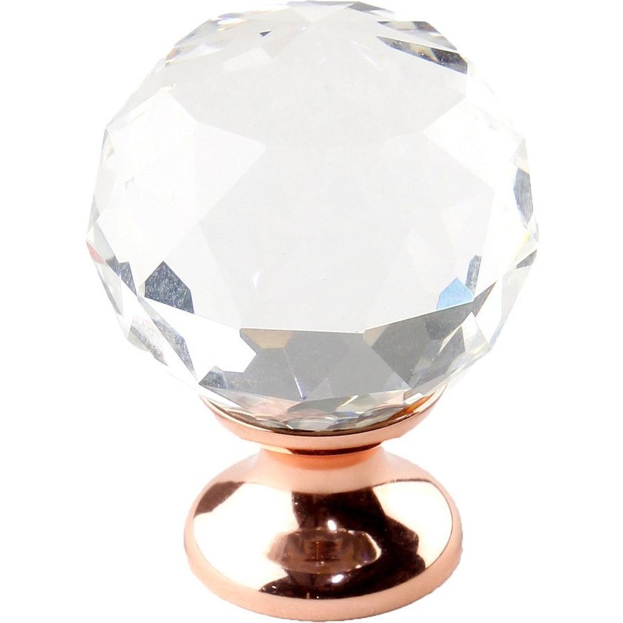 Century Hardware 18905RGCRY, Tahoe 11/2 Inch Diameter Polished Rose