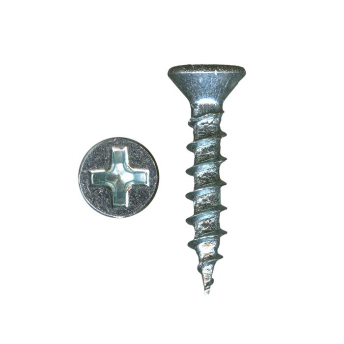 7 x 5/8" Flat Head Screws (25 Pack)