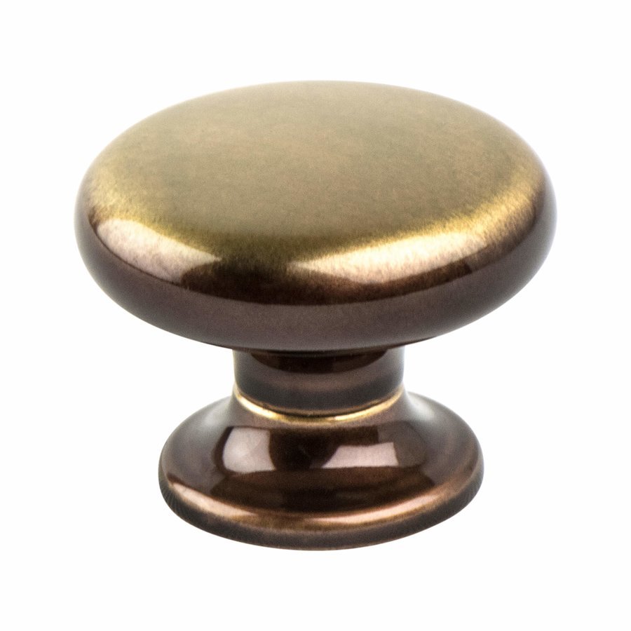 Berenson Valencia 13/16 Inch Diameter Brushed Bronze Knob