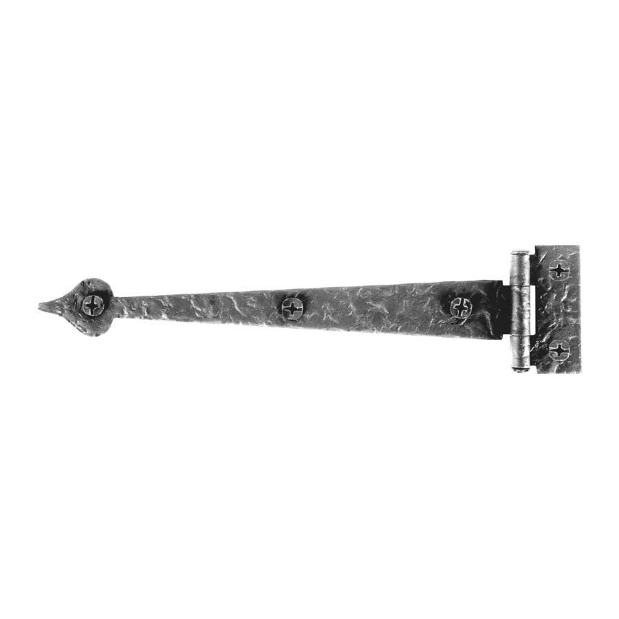 Acorn Manufacturing RI4BQ, Rough Iron Flush Strap Hinge 61/2" Long