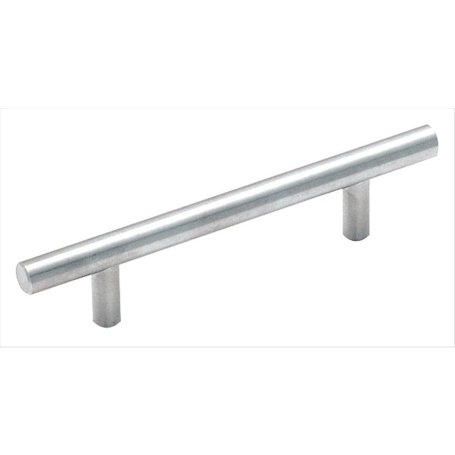 Amerock BP19011CSG9, Bar Pulls 3-3/4 Inch Center to Center Sterling ...