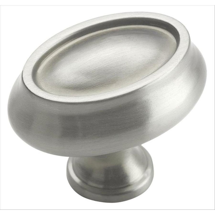 Amerock BP26127G10, Manor 11/2 Inch Diameter Satin Nickel Knob