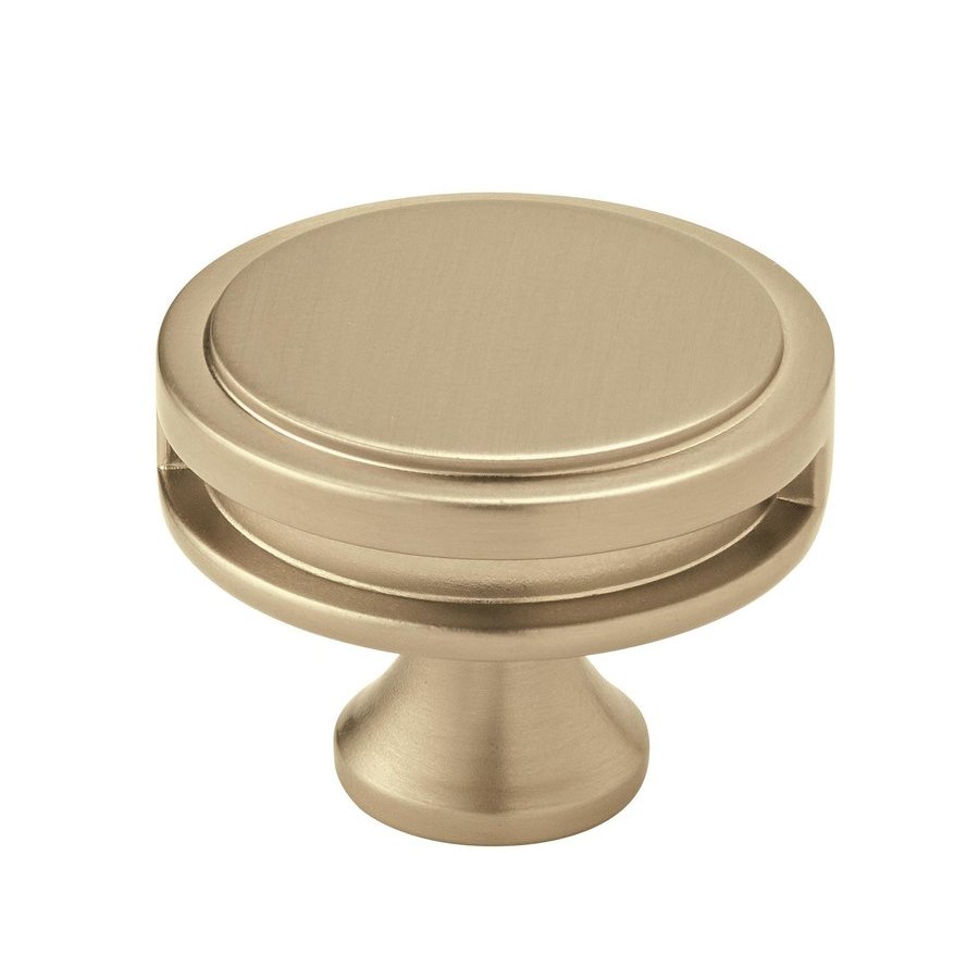 Amerock BP36604BBZ, 13/4 Inch Diameter Oberon Knob, Golden