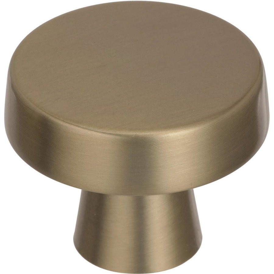 Amerock Blackrock 13/4 Inch Diameter Golden Champagne Knob