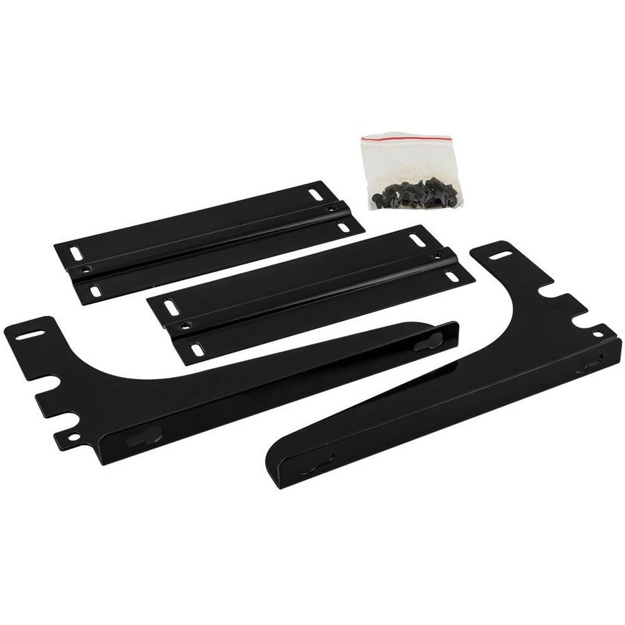 Hardware Resources CANDOORKIT, Black Door Mount Kit for CANEBM Series