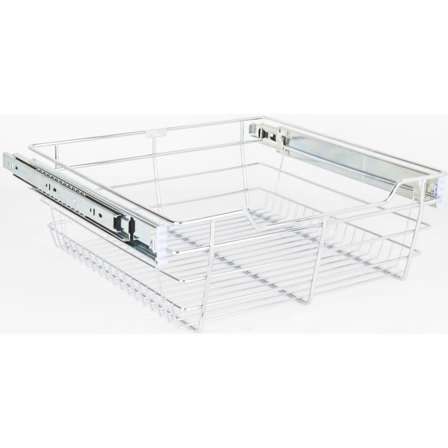 Hardware Resources POB1-14176CH, Heavy Duty Closet Wire Pull out Basket ...