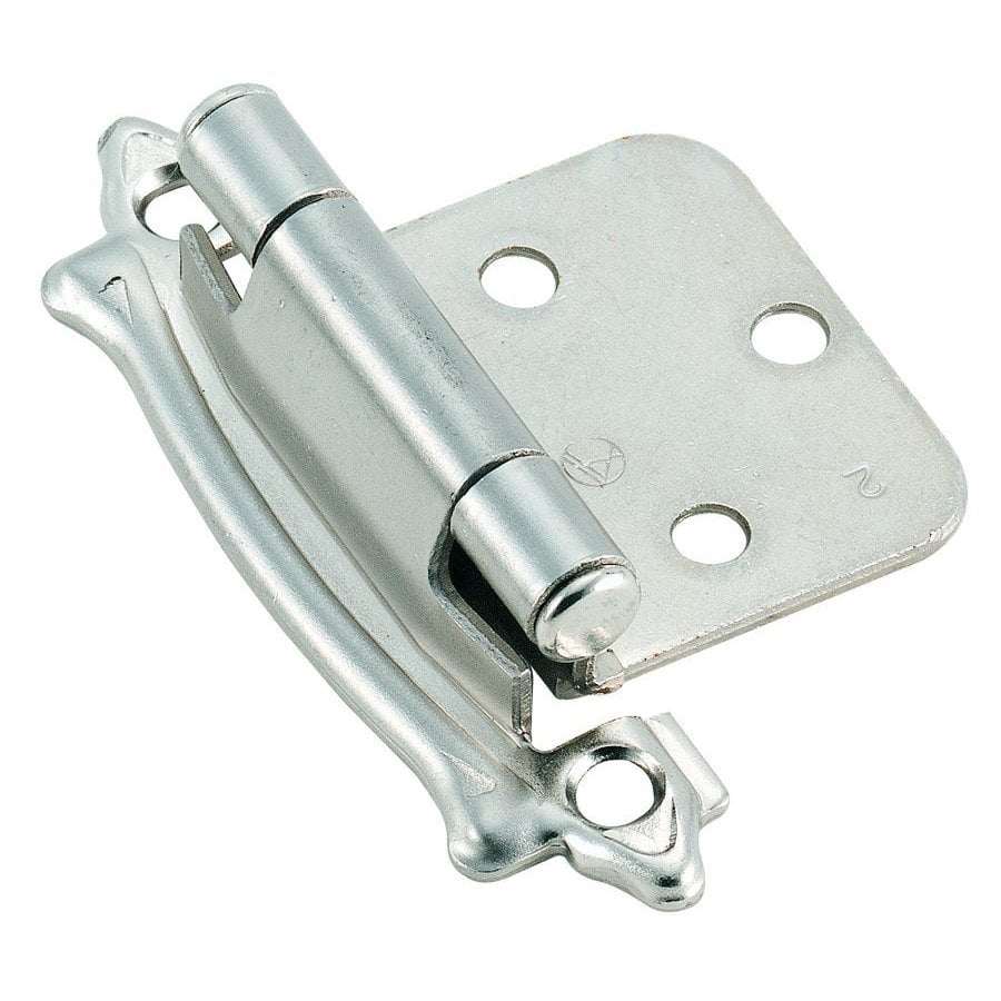 Amerock BPR7329G9, Variable Overlay Hinge 2 Inch Width, Sterling Nickel ...