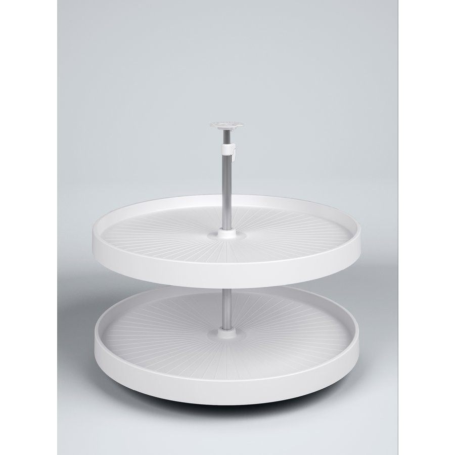 Vauth Sagel 18 Inch Diameter V Susan 2-Shelf Full Round Lazy Susan Set