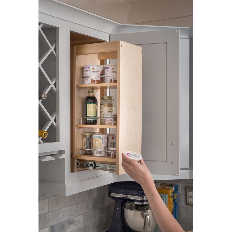 Hardware Resources WOP28SC, 8 Inch Width Wall Filler Pullout