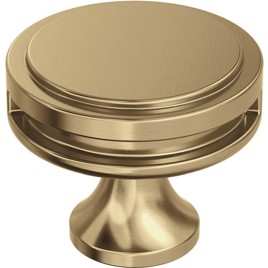 Amerock BP36603CZ, Oberon 1-3/8 Inch Diameter Cabinet Knob, Champagne ...