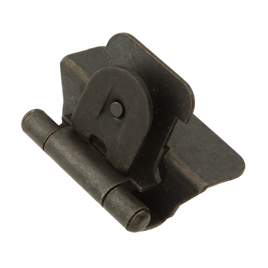 Hickory Hardware P5311BI, 1/4 Inch Overlay Double Demountable Hinge