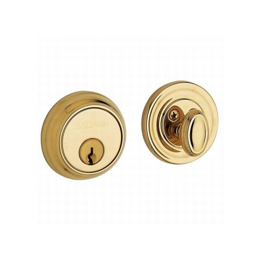 Baldwin Hardware 8031003, Traditional Single Cylinder Deadbolt for 15/