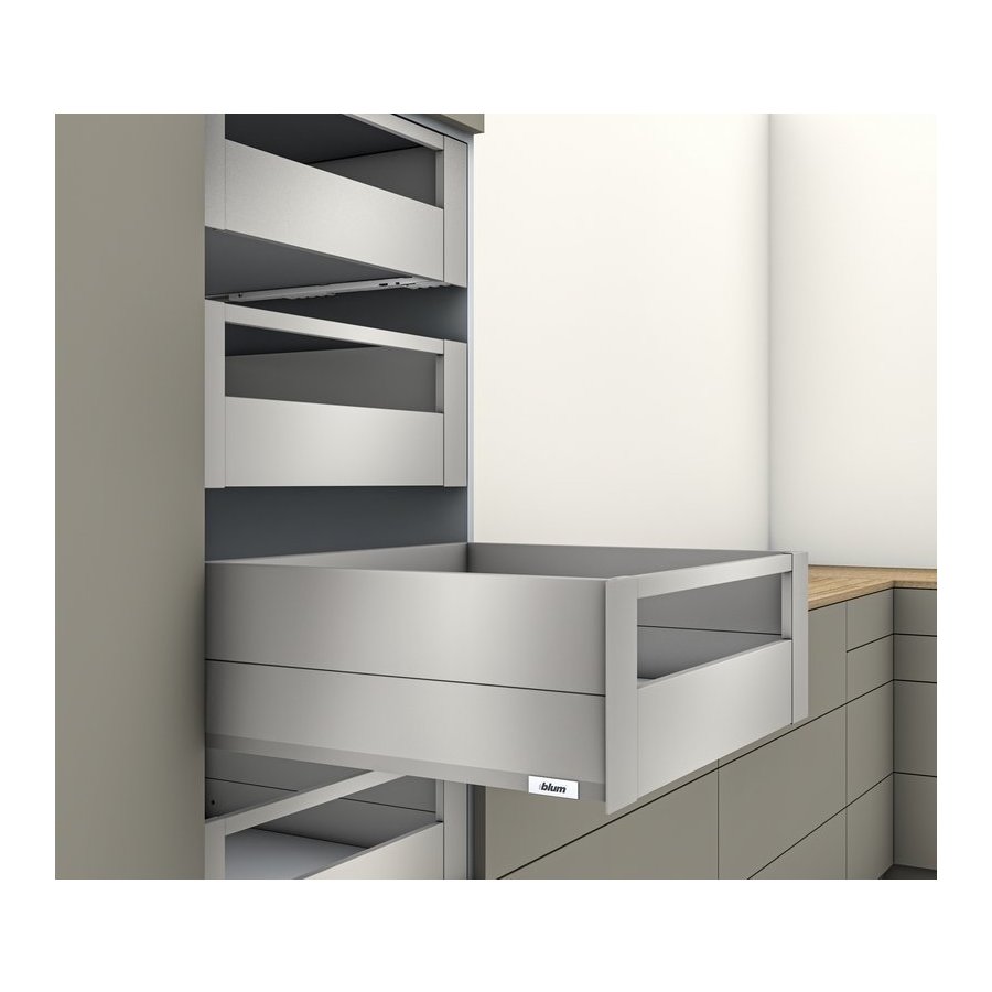 Blum 450E550GR.RL, MERIVOBOX INSERTA 22 Inch Length Interior Roll-Out ...