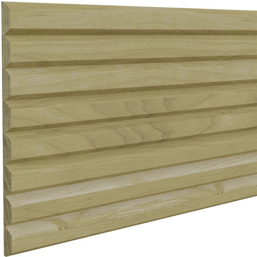 Brown Wood 011248207PT1, 11/2 Inch Slat Width, Tall Bevel Slat