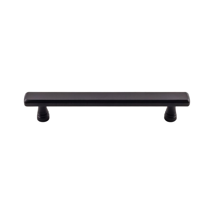 Top Knobs TK854BLK, 51/16 Inch Center to Center Devon Kingsbridge Pull, Flat Black