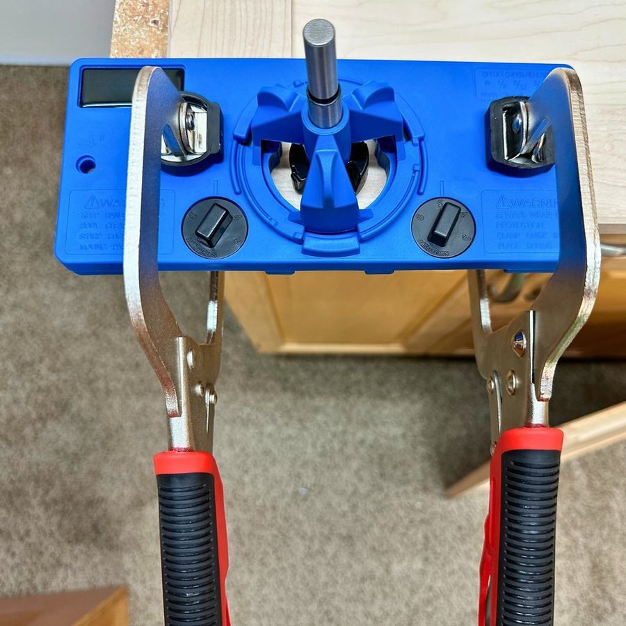 35mm Concealed Hinge Jig, Boring Hole Drill Guide for Door