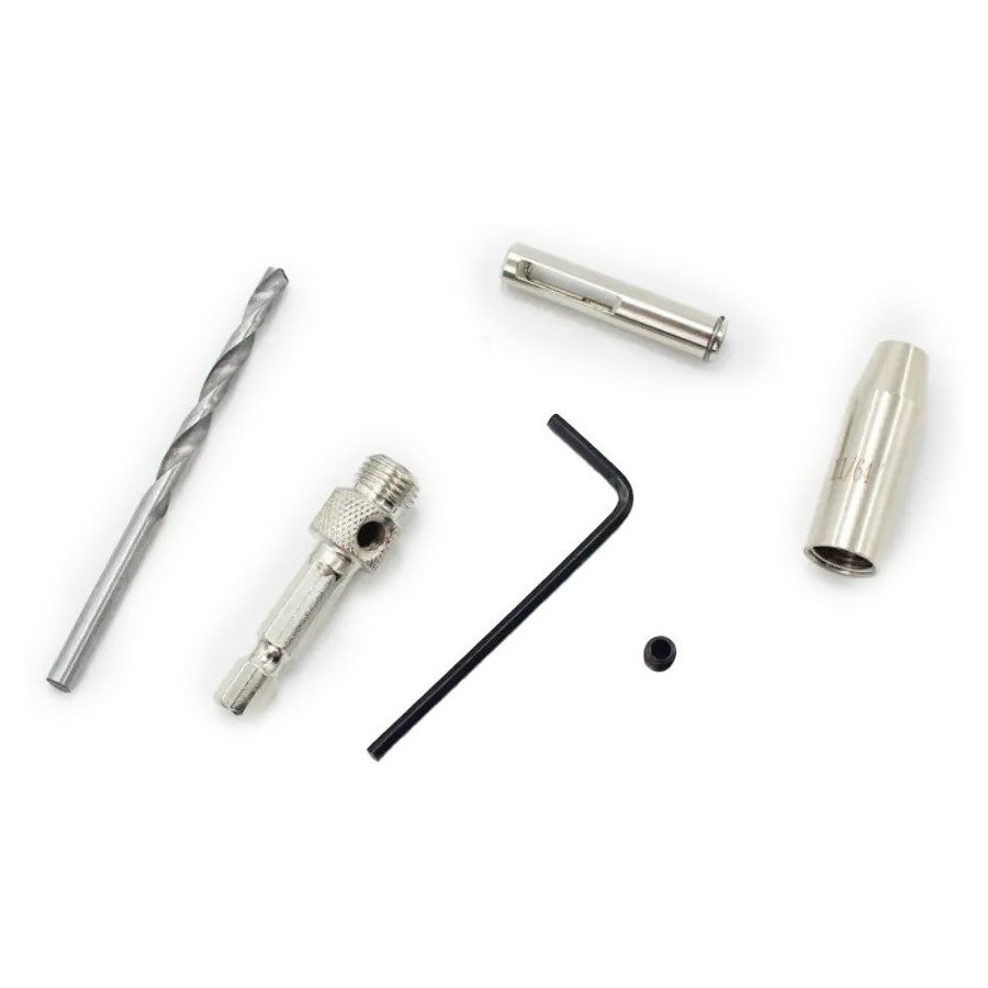 Professional Vix Bit Set, SelfCentering Hinge Drill Bits, Essential