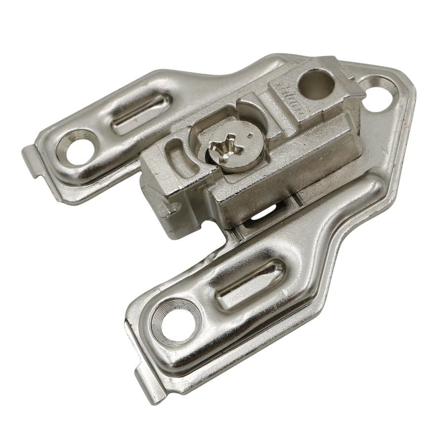 25 Pack Blum Inset 9mm Face Frame Mounting Plate Clips - 175H5030.21, Top Inset