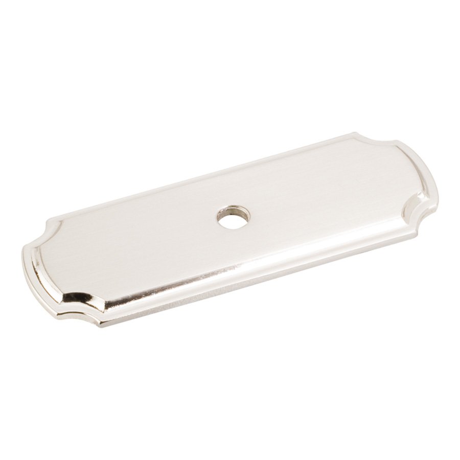 Jeffrey Alexander B812SN, Knob Backplate 213/16" L, Satin