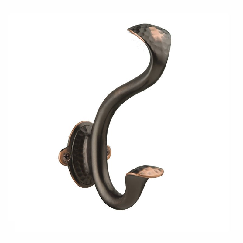 Hickory Hardware P2175OBH, Craftsman Signature Double Coat Hook Oil