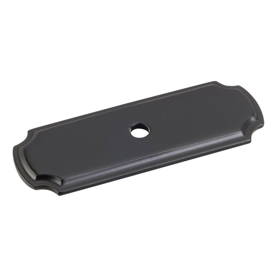 Jeffrey Alexander B812BLK, Knob Backplate 213/16" L, Matte