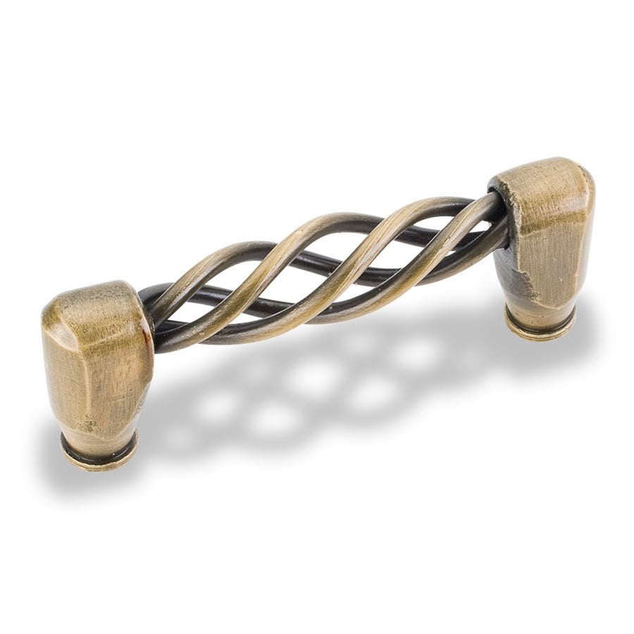 Jeffrey Alexander Zurich 3 Inch Center to Center Antique Brushed Satin