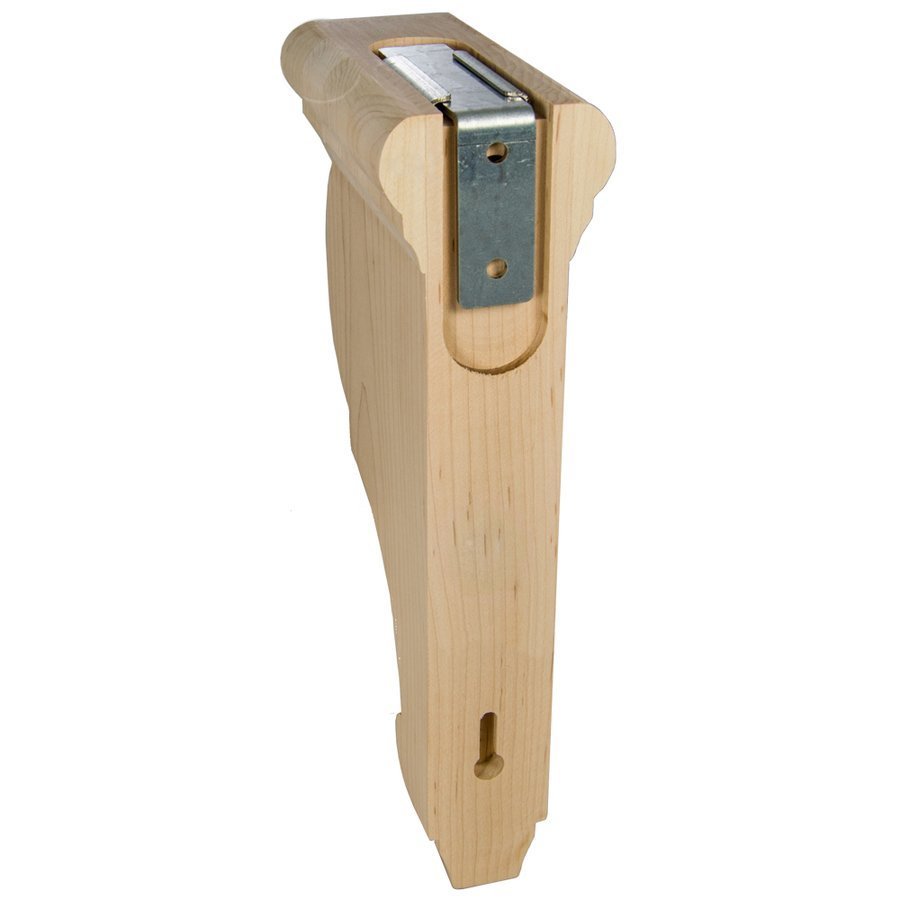 Federal Brace Traditional Maple Bar Bracket Corbel Mounting System 3