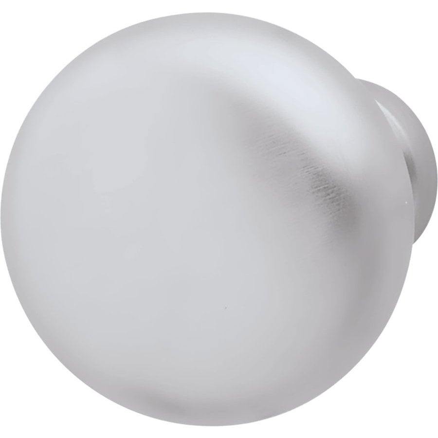 Hafele 134.45.430, 1-1/4 Inch Diameter Round Cabinet Knob, Matte Chrome ...