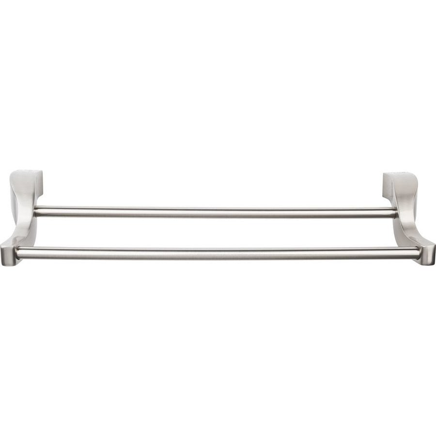 Top Knobs AQ7BSN, 18 Inch Center to Center Aqua Double Towel Bar ...