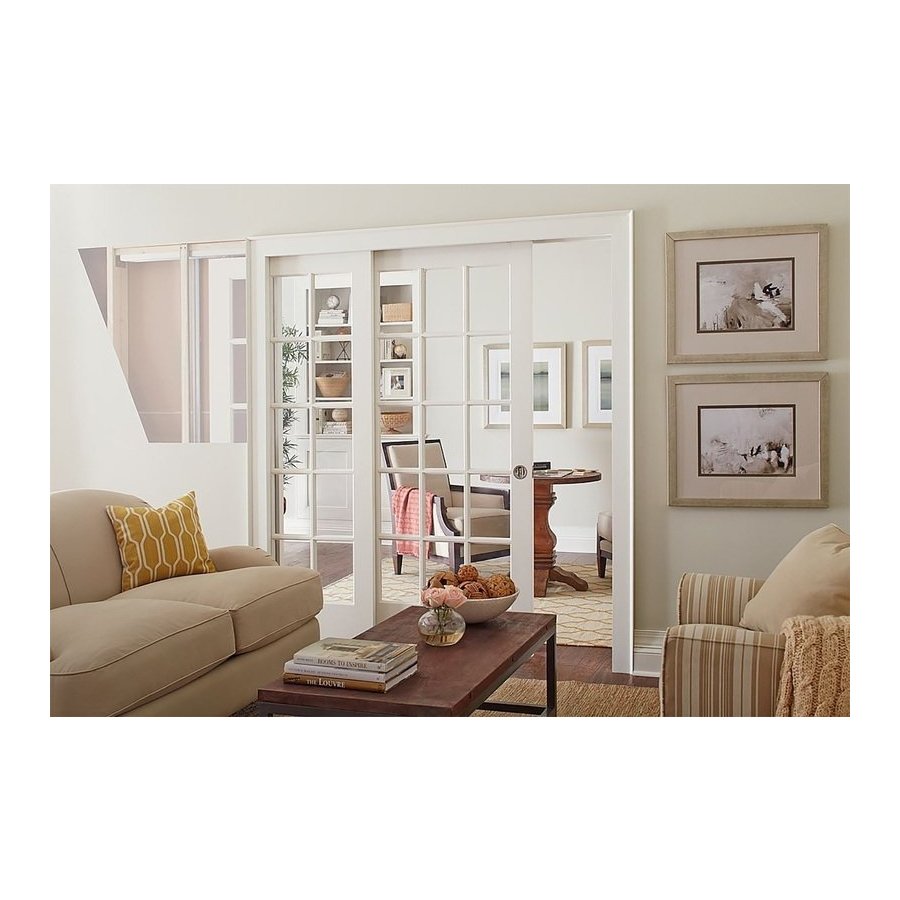 Johnson Hardware 15604068, 48 Inch x 80 Inch Maximum Door Size Pocket