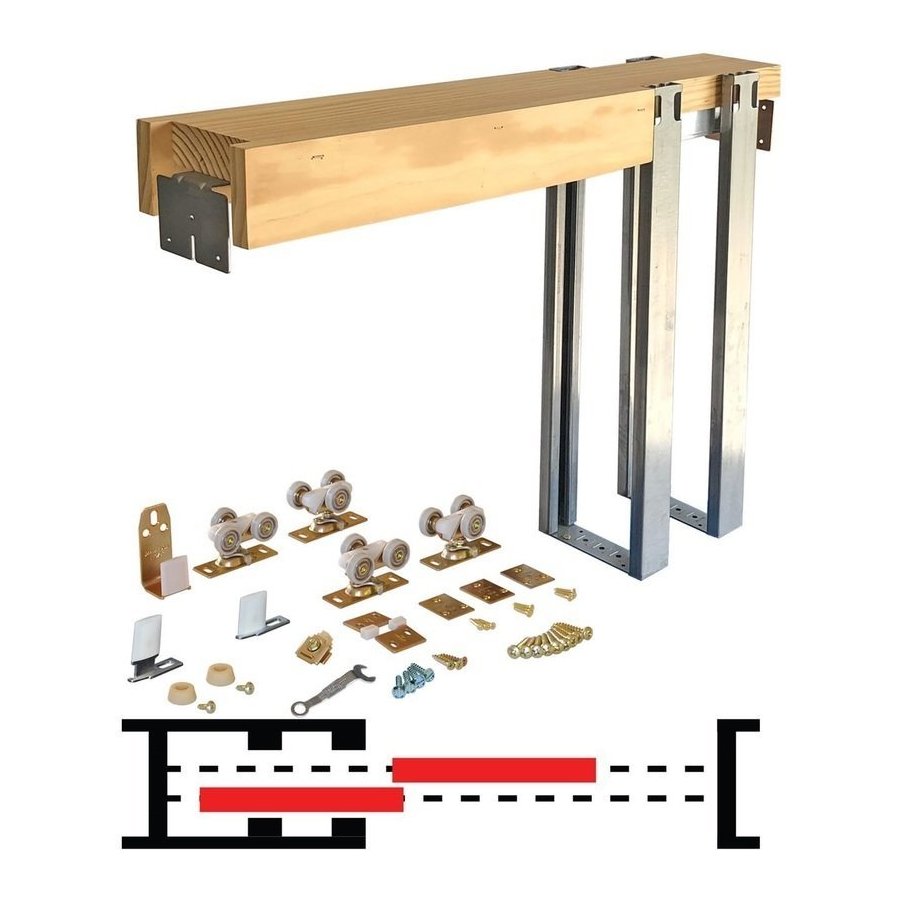 Johnson Hardware 15621668SC, 18 Inch x 80 Inch Maximum Door Size Soft