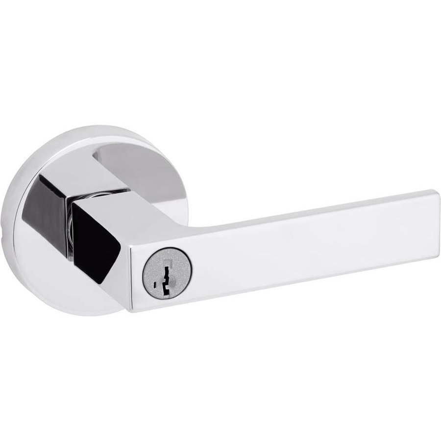 Kwikset 740SALRDT26, Singapore Door Lever with Round Rose Entry Door