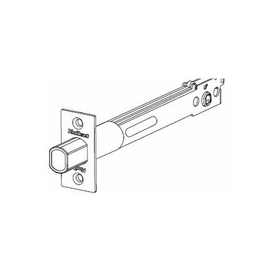 Kwikset 82730001, 5 Inch Square Deadbolt Latch, Bright Brass