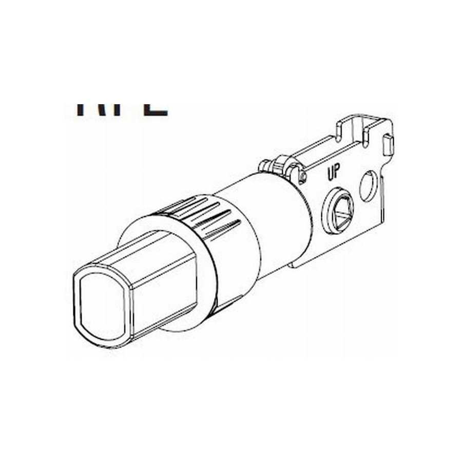 Kwikset 82734, 23/8 Inch Drivein Deadbolt Latch
