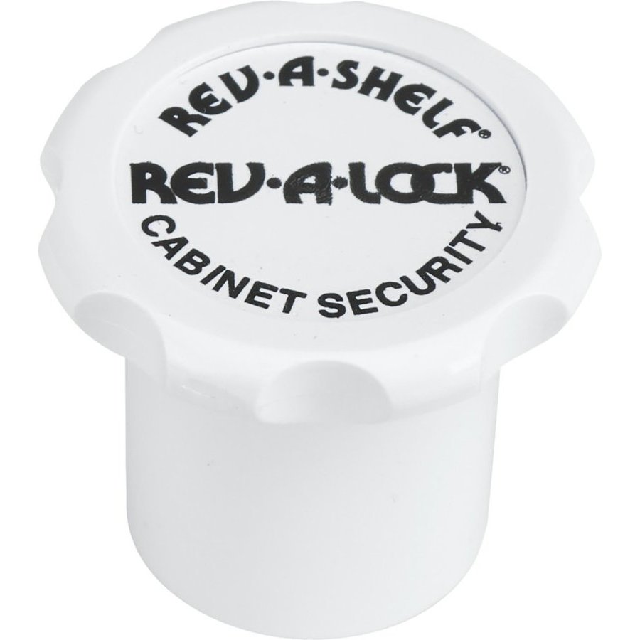 Rev-A-Shelf RAL-101-1 Rev-A-Lock Magnetic Cabinet Security System (2-Pack) - Child Safety Locks For Cabinets & Drawers